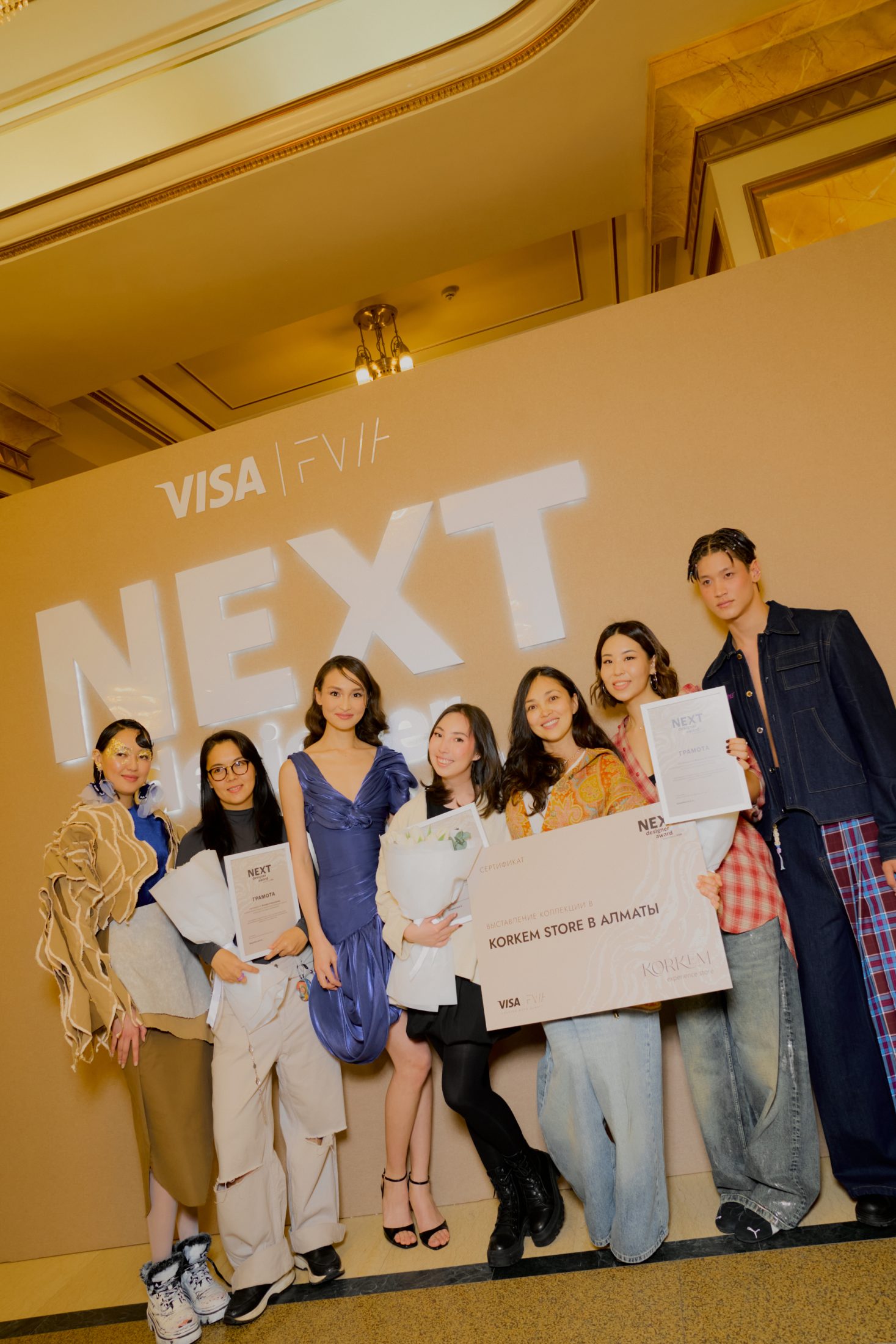 Next Designer Award. Empowered by Visa