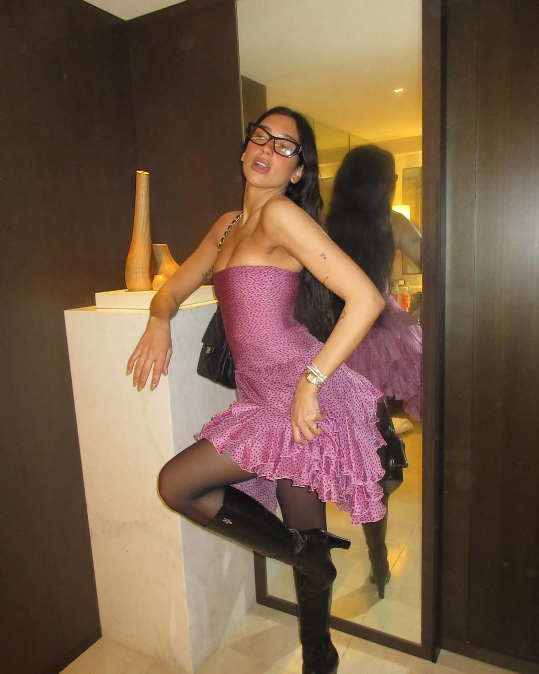 трендовый образ Дуа Липы 