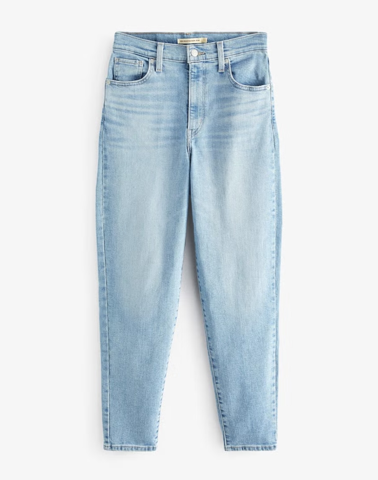 как стилизовать джинсы Mom